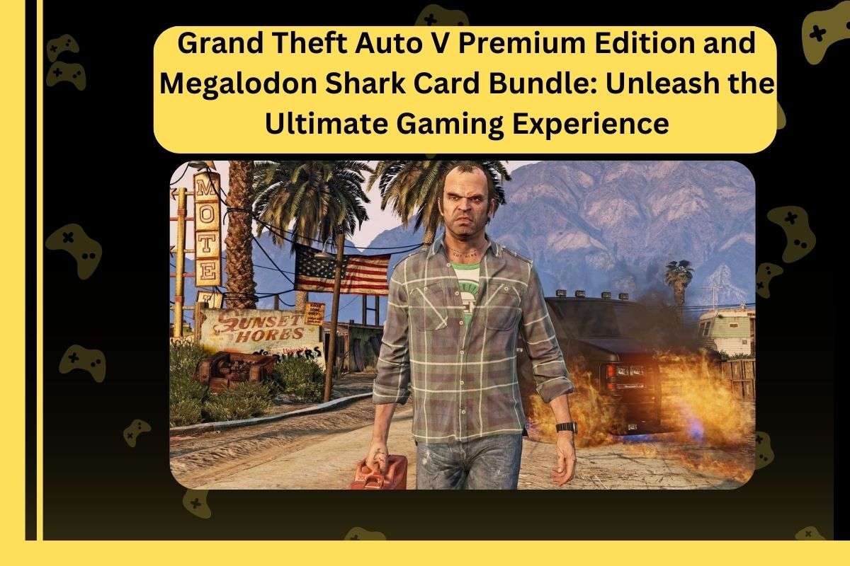 Grand Theft Auto V Premium Edition and Megalodon Shark Card Bundle
