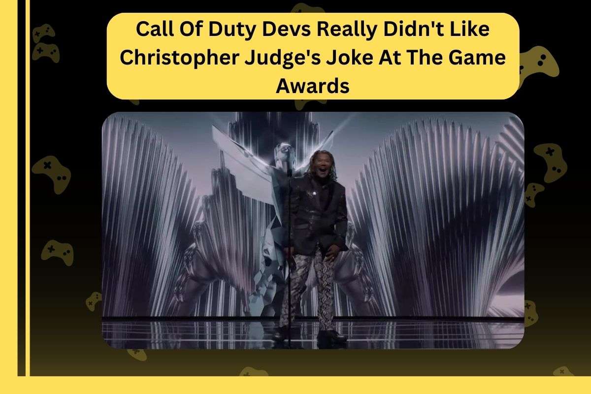 Call Of Duty Devs Really Didn't Like Christopher Judge's Joke At The Game Awards