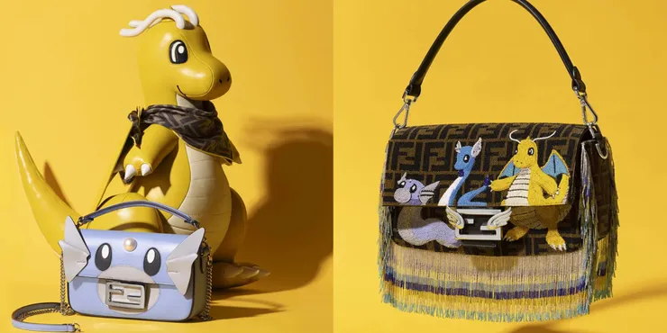 Pokemon x Fendi's Year Of The Dragon Collection Includes A Dragonite-Shaped Bag