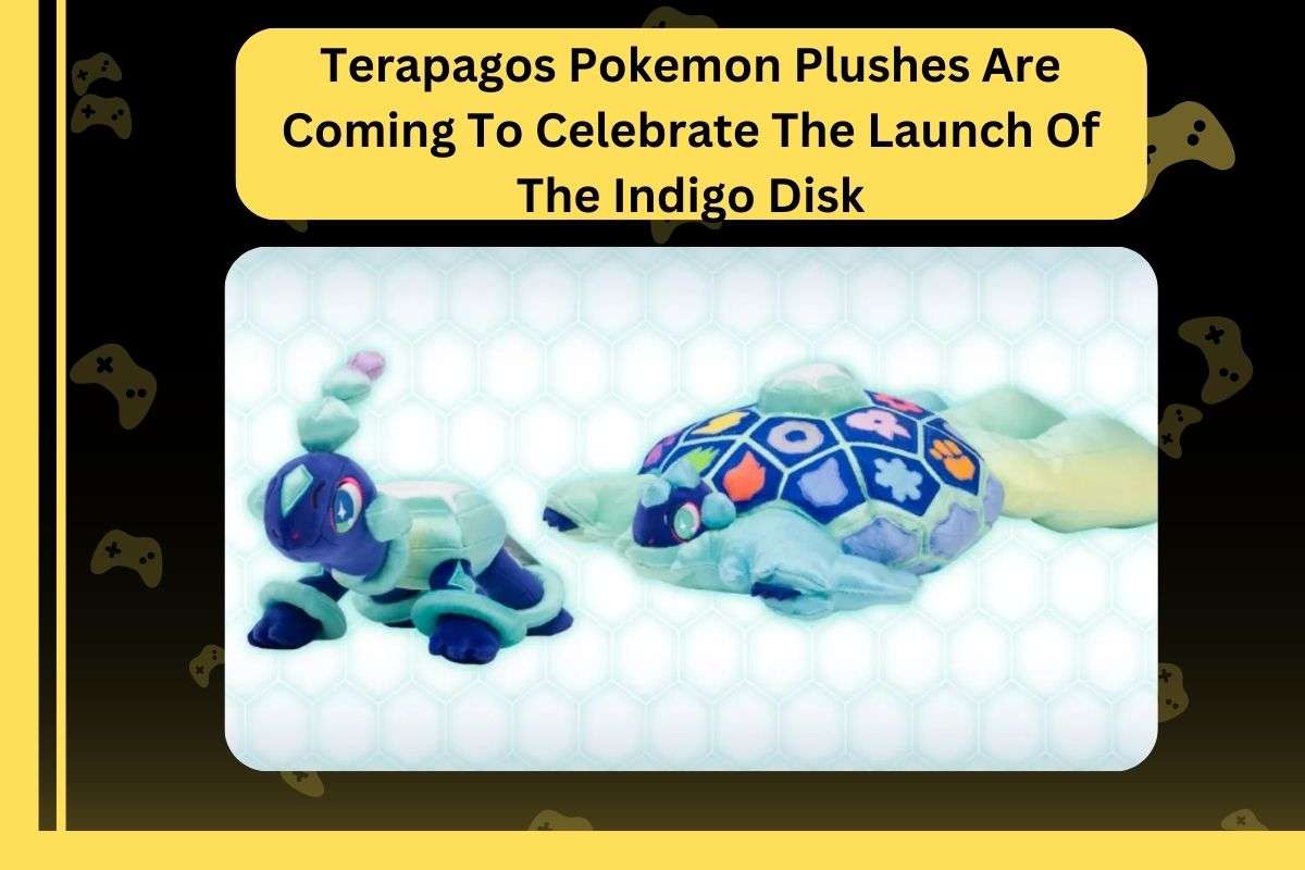 Terapagos Pokemon Plushes Are Coming To Celebrate The Launch Of The Indigo Disk