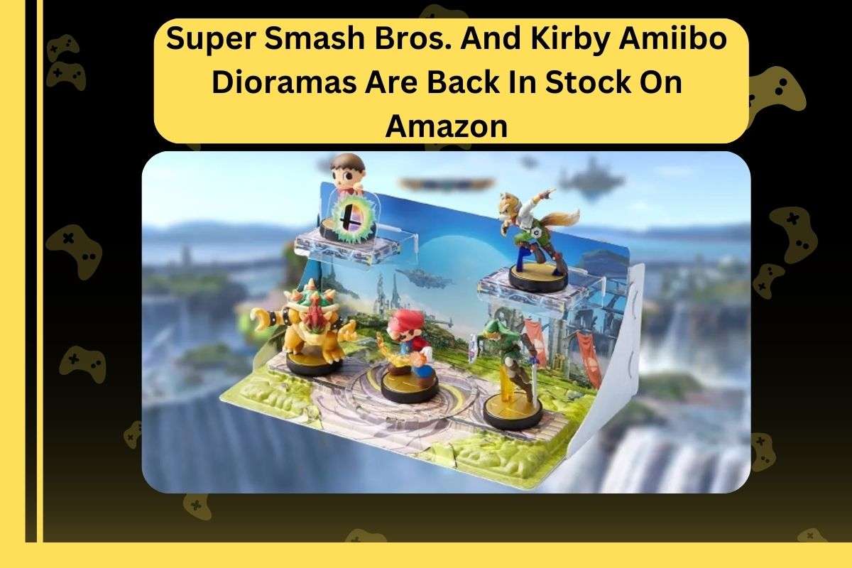 Super Smash Bros. And Kirby Amiibo Dioramas Are Back In Stock On Amazon